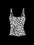 360 Tummy Control Printed Padded Tankini Top